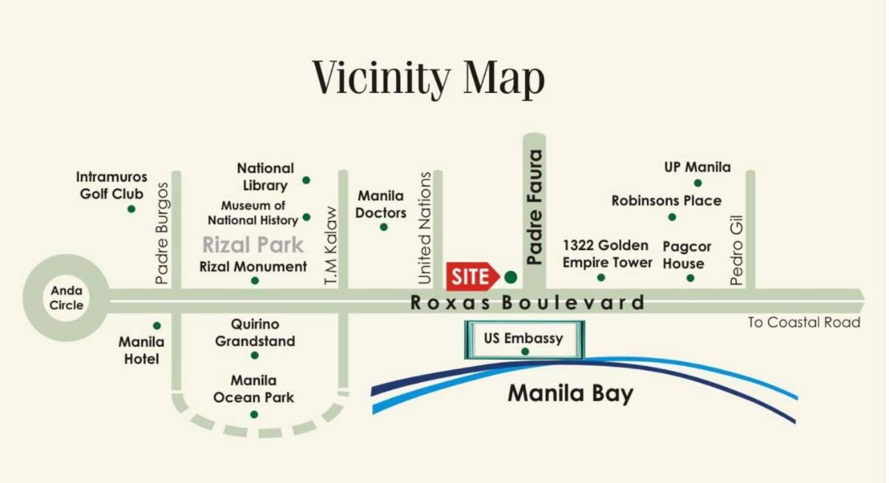 Grand Riviera Suites Comfy Condo Near Us Embassy Manila Bay Roxas Blvd Ermita Manila Bagian luar foto